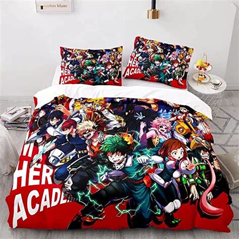 My Hero Academia Bedding Mha All Characters Soft Bedding Anime Bedding