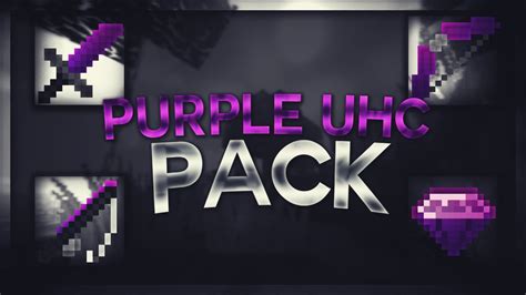 Minecraft Pvp Texture Pack Purple Uhc Default Edit Youtube