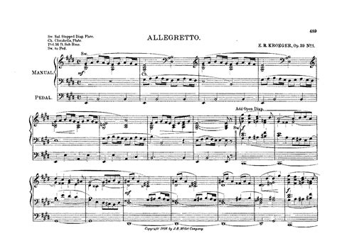 4 Compositions For Organ Op39 Kroeger Ernest Richard Imslp