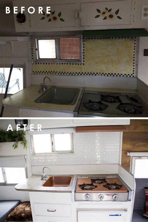 45 Amazing Tiny Camper Remodel Ideas With Before And After Picture