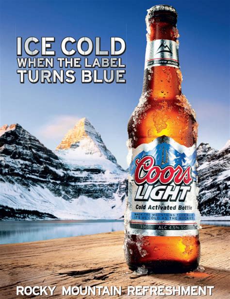 The best thing about these natural elements is that they have never lost their majesty. How Cold Is Coors Light's Super Cold Beer? | Fast Company