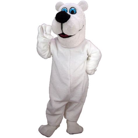 Toon Polar Bear Lightweight Mascot Costume Starcostumes