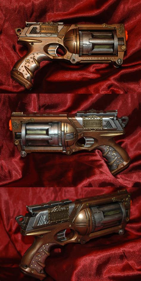 Steampunk Nerf Gun 1 By Noflutter On Deviantart