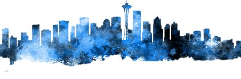 Seattle Washington Skyline Clipart Large Size Png Image Pikpng