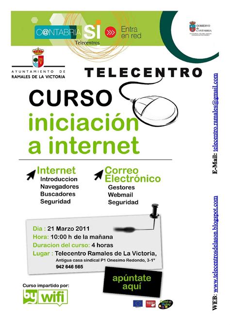 Antiguo Telecentros Del Ason Curso Iniciación A Informática E Internet