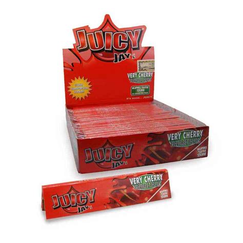 Juicy Jay Long Paper — Very Cherry 24 Pakjes Indian Spirit