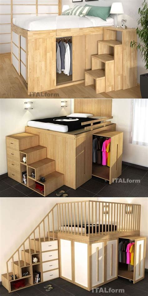 Diy Space Saving Bedroom Ideas Roomvidia