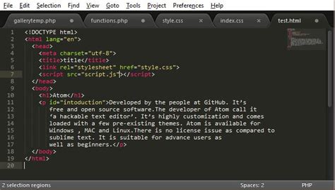 Best Free Html Text Editors For Windows Mac And Linux Os