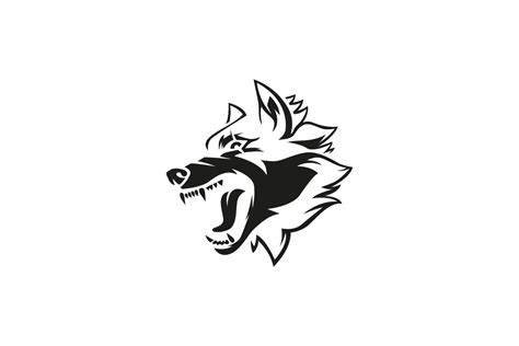 Wolf Logo Graphic By Qudahgfx · Creative Fabrica