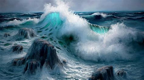 Ocean Wallpaper Crashing Waves Hd Desktop Wallpapers 4k Hd Images