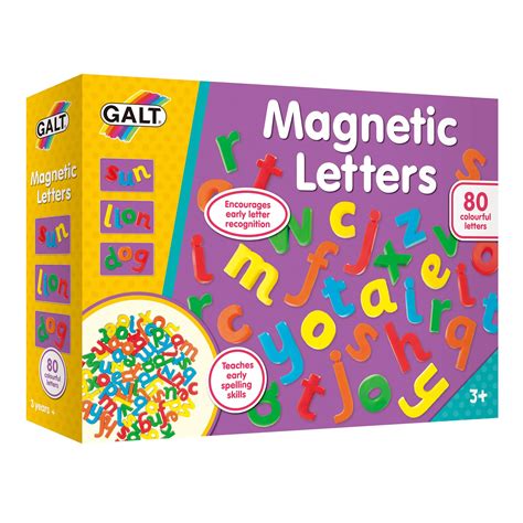Galt Toys Magnetic Letters Lower Case Magnetic Letters Ages 3 Years