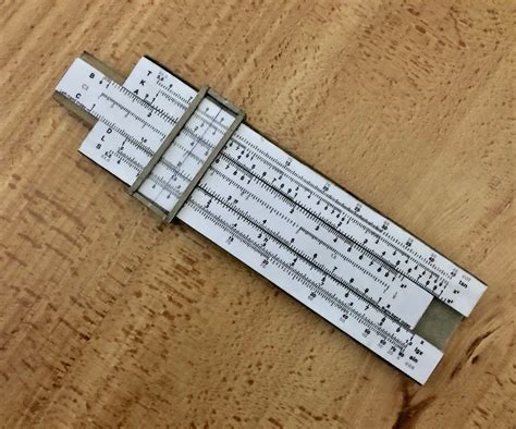 Cardboard Slide Rule 9 Steps With Pictures Instructables