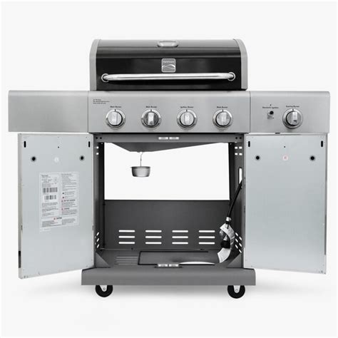 Kenmore 4 Burner Gas Grill With Side Searing Burner