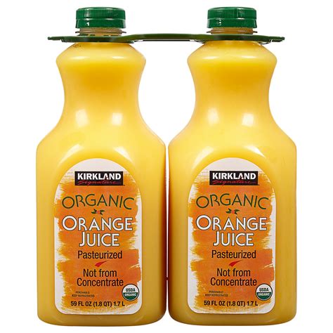 Kirkland Signature Organic Orange Juice 2 Ct 59 Oz Shipt
