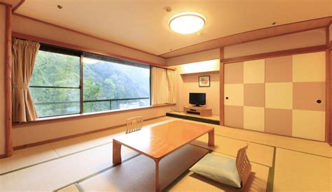 Upper Floor Japanese Western Style Room Hakone Onsen Hotel Okada