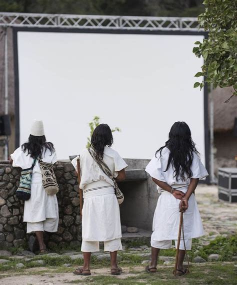 Photos Colombias Indigenous Arhuaco Community Sees A Film For The
