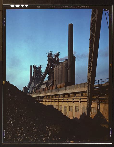 Blast Furnaces And Iron Ore At The Carnegie Illinois Steel Corporation