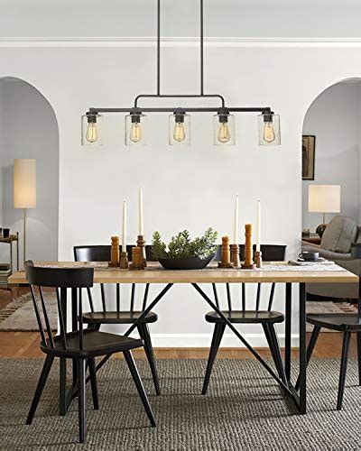 Well when it comes to my decor anyway. 5-Light Kitchen Island Lighting, Beionxii 42″ Large ...