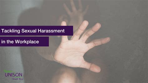 Tackling Sexual Harassment In The Workplace Booking Closed Unison South West