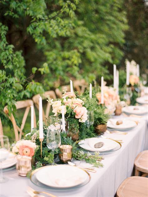 Mix Match Metallics With This Styled Shoot As Inspiration Mixed