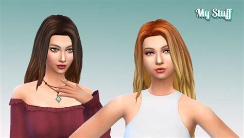 Sims 4 Ombre Hair Snootysims