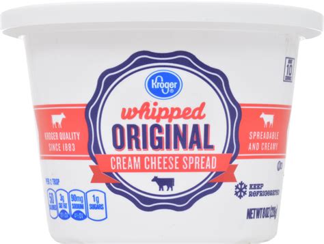 Kroger Original Whipped Cream Cheese Spread 8 Oz Shipt
