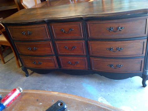 Antique modern black bedroom wood furniture dressing table makeup dresser with drawers. How To Stain A Dresser Black ~ BestDressers 2019
