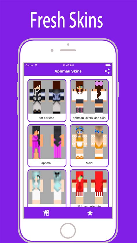 Aphmau Skins App For Minecraft Pe สำหรับ Iphone ดาวน์โหลด
