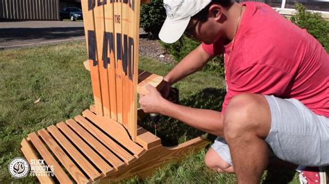 How To Assemble An Adirondack Chair Youtube