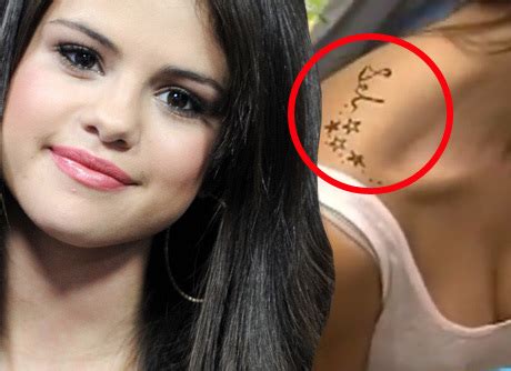 Selena gomez may not have the biggest tattoo collection in hollywood, but she certainly has some of the most meaningful designs. Selena Gomez Tattoos ~ info
