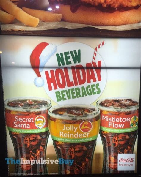 Fast Food News Burger King Holiday Beverages Secret Santa Jolly