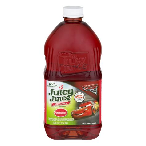 Juicy Juice 100 Strawberry Watermelon Juice 64 Fl Oz