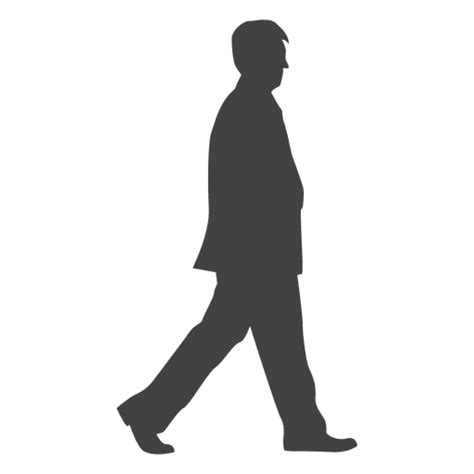 Man Walking Silhouette 12 Transparent Png And Svg Vector File