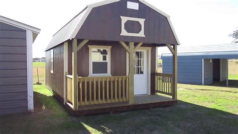 Derksen Portable Buildings 16x40 With Electical Installed Tiny Home