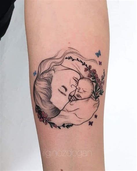 Tatuajes De Madres Para Hijos 40 Ideas Para La Piel Y El Corazón 【lo