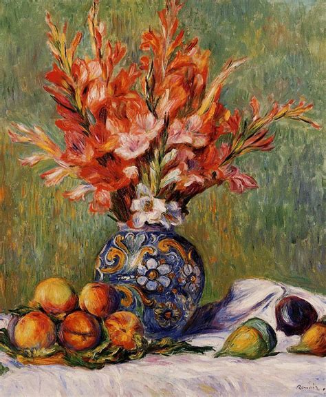 Pierre Auguste Renoir French Impressionist Painter Still Lives