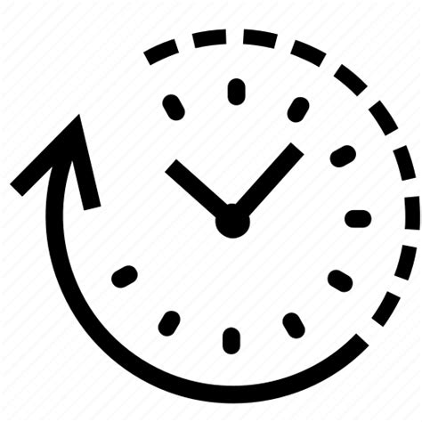 Clock Fast Rewind Schedule Time Time Travel Timer Icon Download