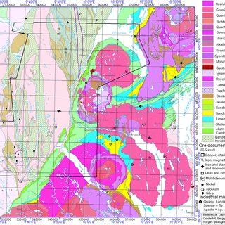 Geological Map Of Study Area Modified After Lutro And Nordgulen Download Scientific Diagram