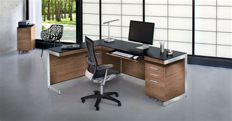 Modern Home Office Desks And Computer Desks Bdi Furniture