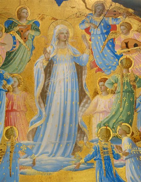 Fra Angelico The Dormition And The Assumption Of The Virgin
