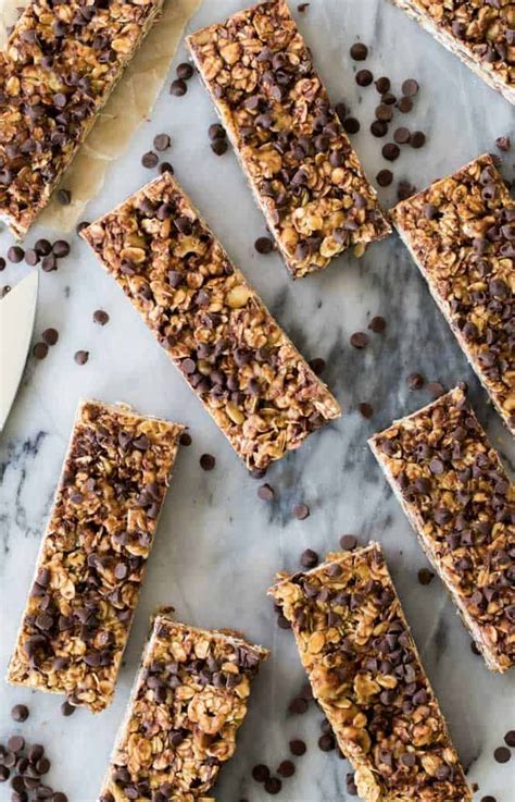 Stir 1/2 cup chopped raisins and 1/2 tsp cinnamon in with the dry ingredients. How to make the best HOMEMADE GRANOLA BARS RECIPE! Simple ...