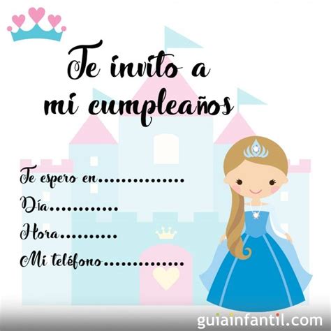 Ver más ideas sobre invitaciones para imprimir, invitaciones, invitaciones de cumpleaños. Tarjetas de invitación de cumpleaños infantiles con princesas