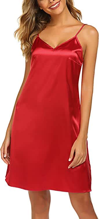 Avidlove Satin Nightgowns For Women Silk Nightgown Sexy Chemise