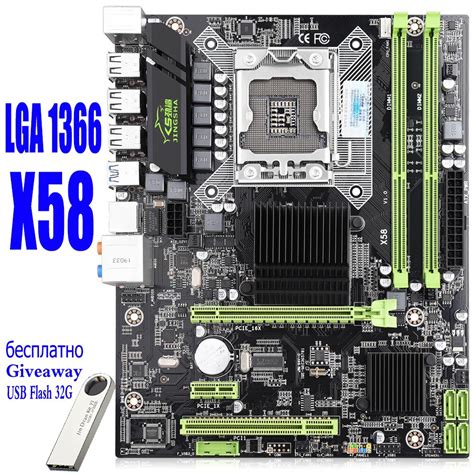 X58 Lga 1366 Motherboard Lga1366 Support Reg Ecc Ddr3 And Xeon