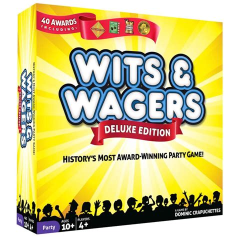 Wits And Wagers Deluxe Edition Board Game North Star Games Party Game
