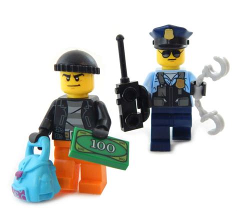 Lego Cop And Robber Minifig Bundle The Minifig Club