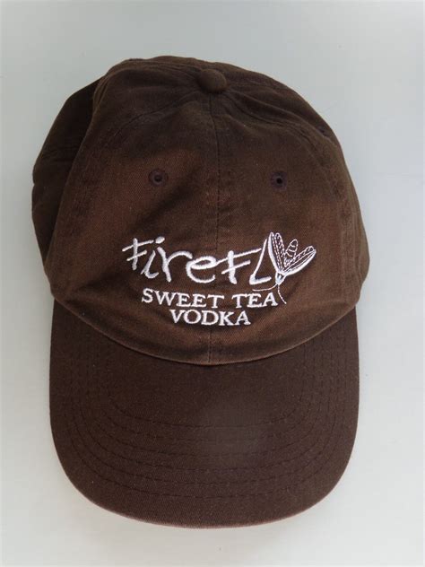 New Baseball Cap FIREFLY Sweet Tea Vodka Wadmalaw Island South Carolina EBay