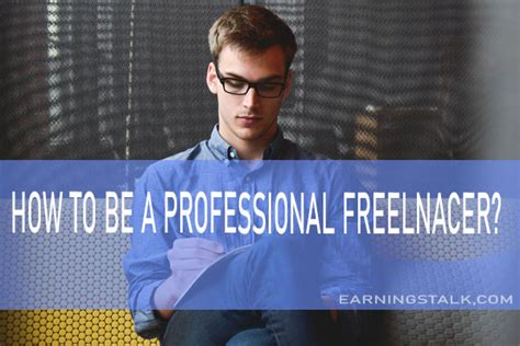 How To Be A Professional Freelancermake Money Easily
