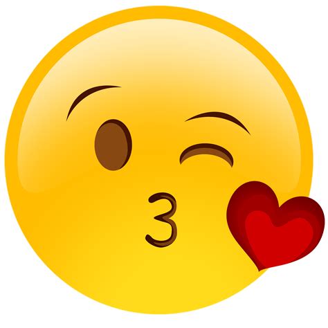 Laughing Emoji Kiss Emoji Smiley