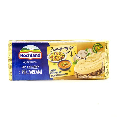 Hochland Cream Cheese With Mushrooms European Food Express